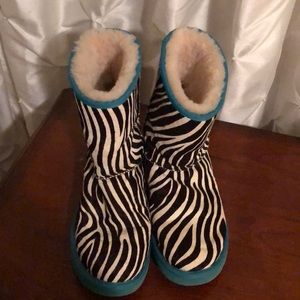 Ugg Zebra Print Boots